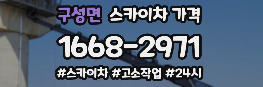 구성면 스카이차 가격