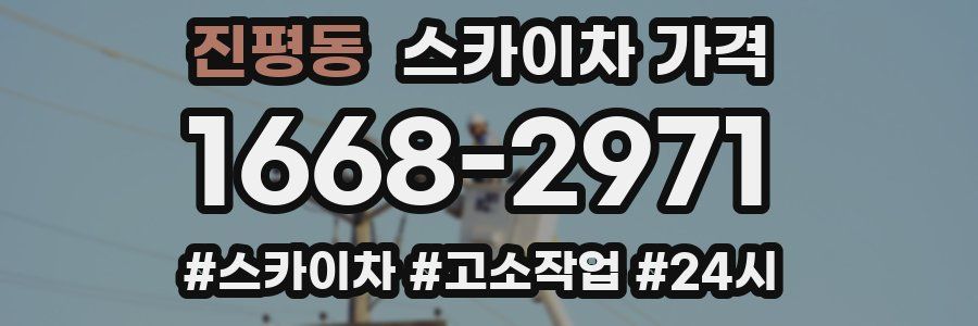 진평동 스카이차 가격