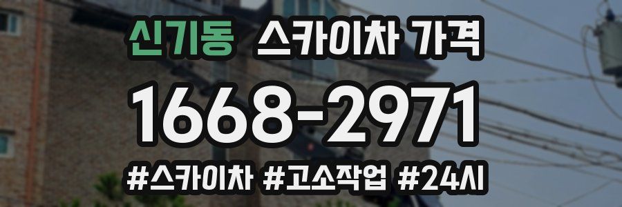 신기동 스카이차 가격