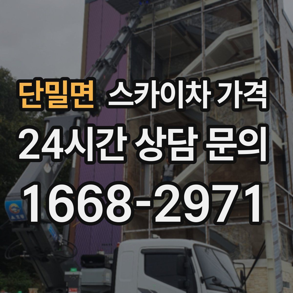 단밀면 스카이차 가격