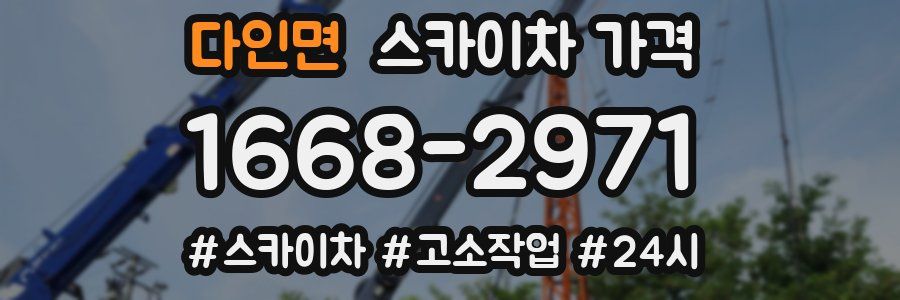 다인면 스카이차 가격