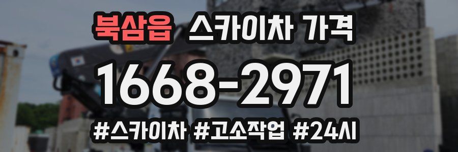 북삼읍 스카이차 가격