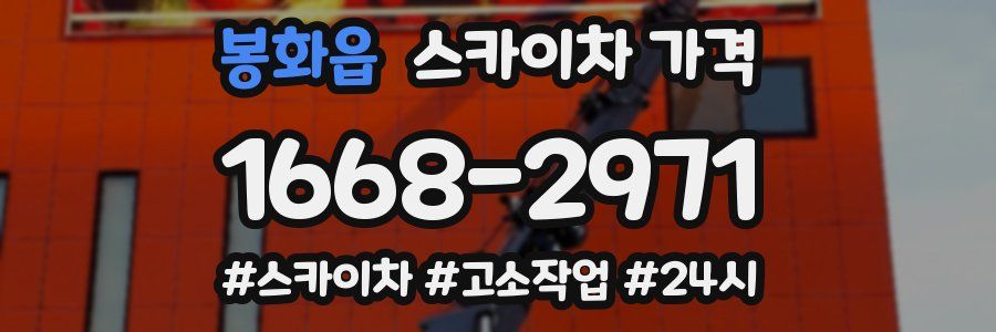 봉화읍 스카이차 가격