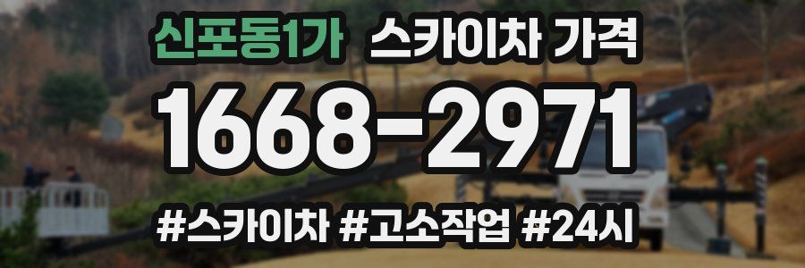 신포동1가 스카이차 가격