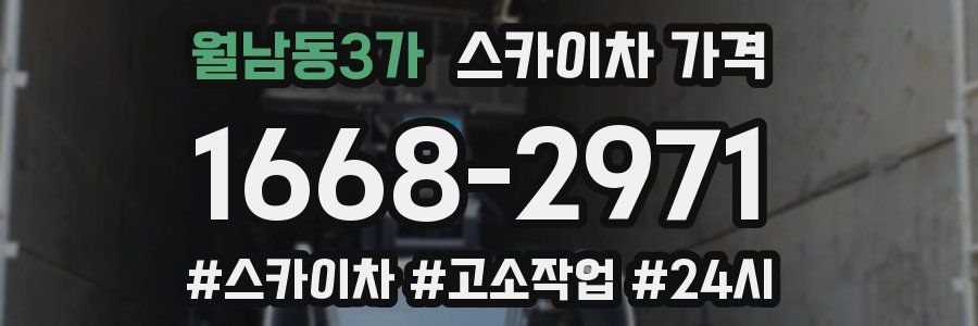 월남동3가 스카이차 가격