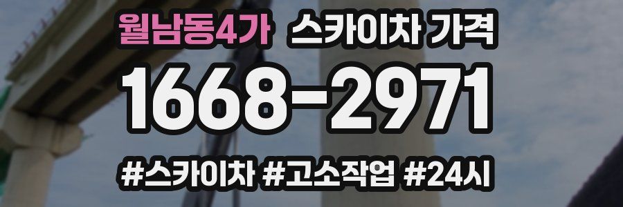 월남동4가 스카이차 가격