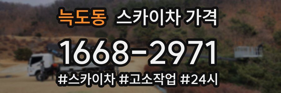 늑도동 스카이차 가격