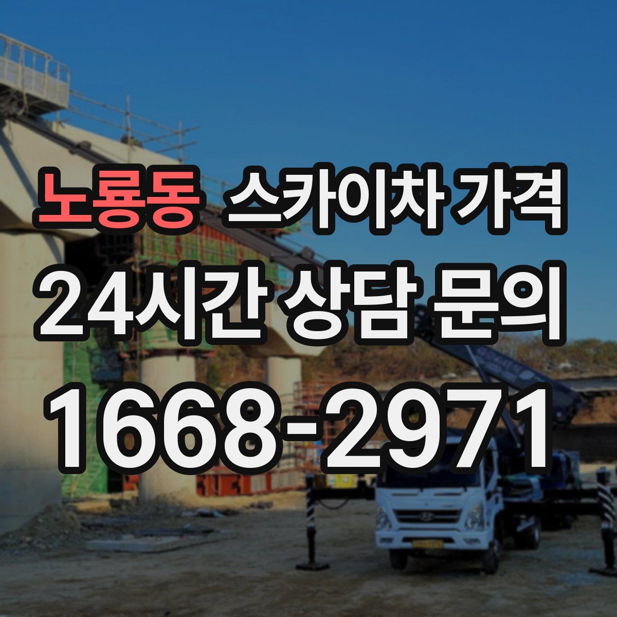 노룡동 스카이차 가격