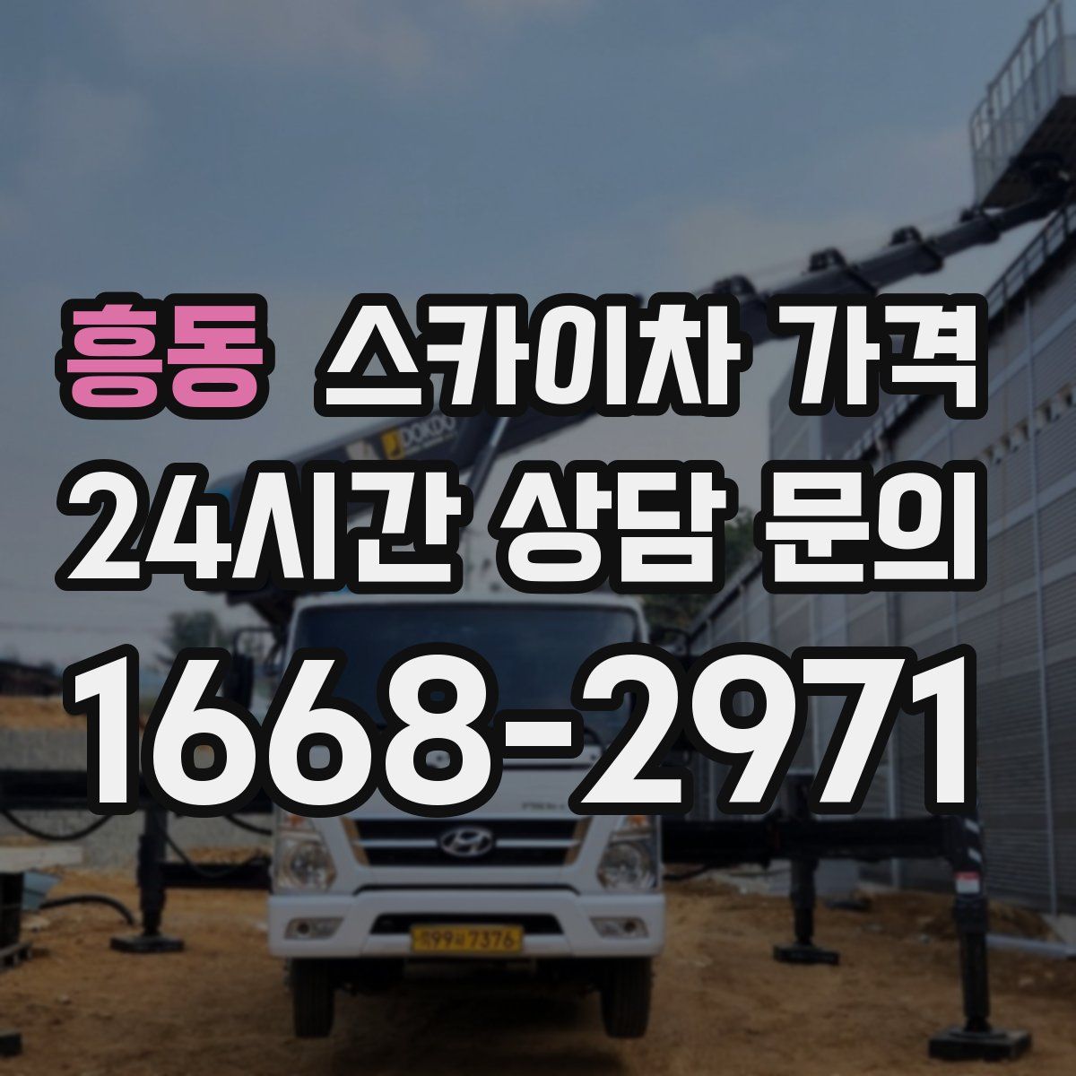 흥동 스카이차 가격