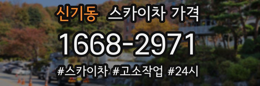 신기동 스카이차 가격