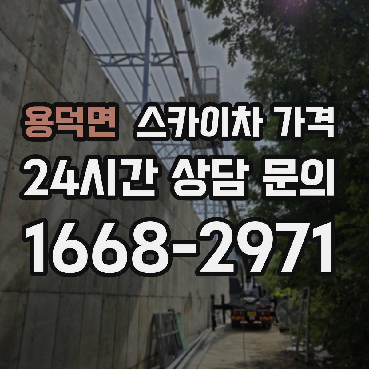 용덕면 스카이차 가격