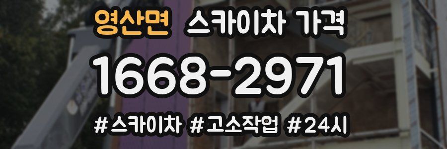 영산면 스카이차 가격