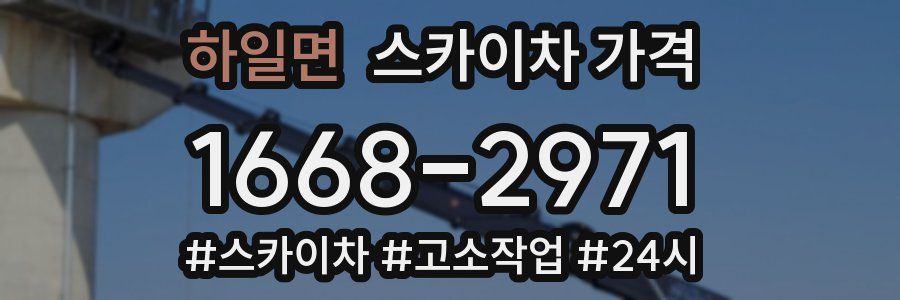 하일면 스카이차 가격