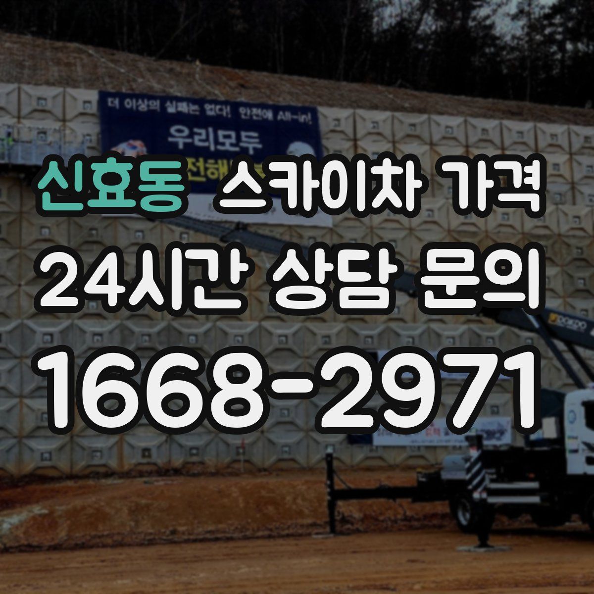 신효동 스카이차 가격