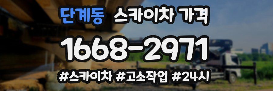 단계동 스카이차 가격