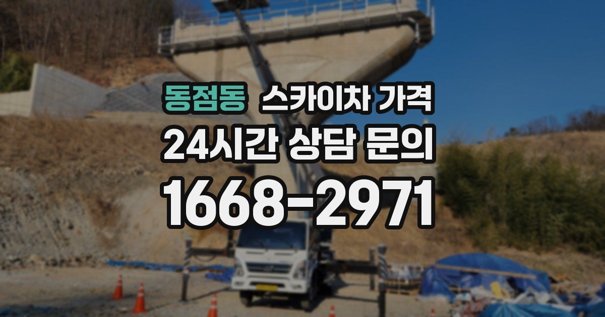 동점동 스카이차 가격