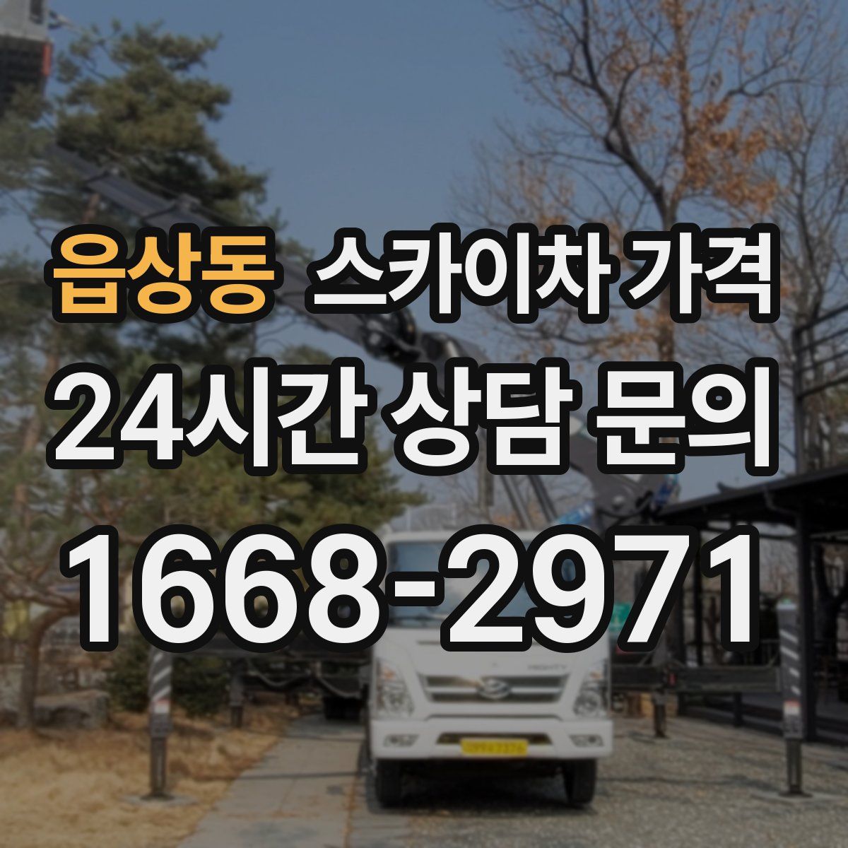 읍상동 스카이차 가격