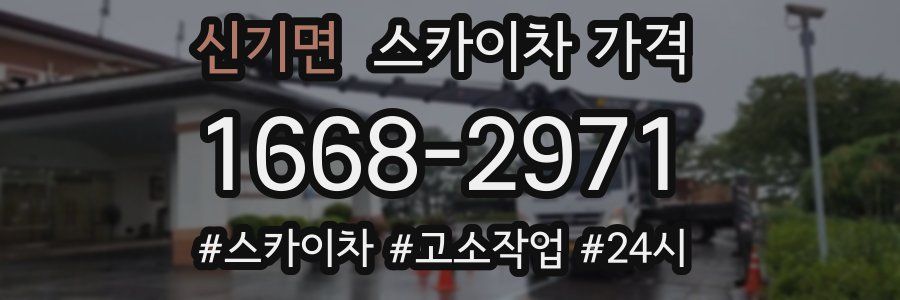 신기면 스카이차 가격