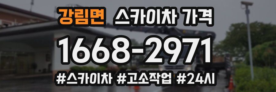 강림면 스카이차 가격