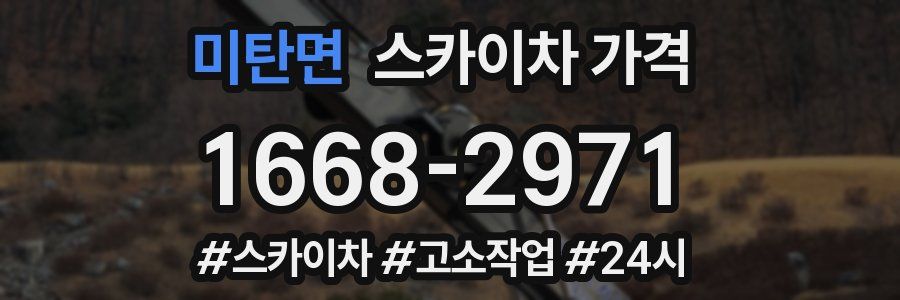 미탄면 스카이차 가격