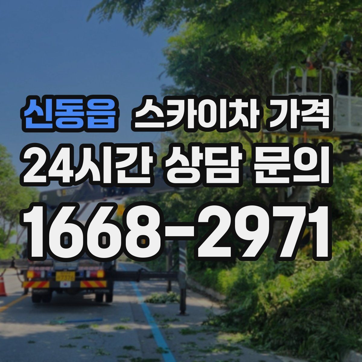 신동읍 스카이차 가격 외부 배관 고정 작업이 필요한 경우