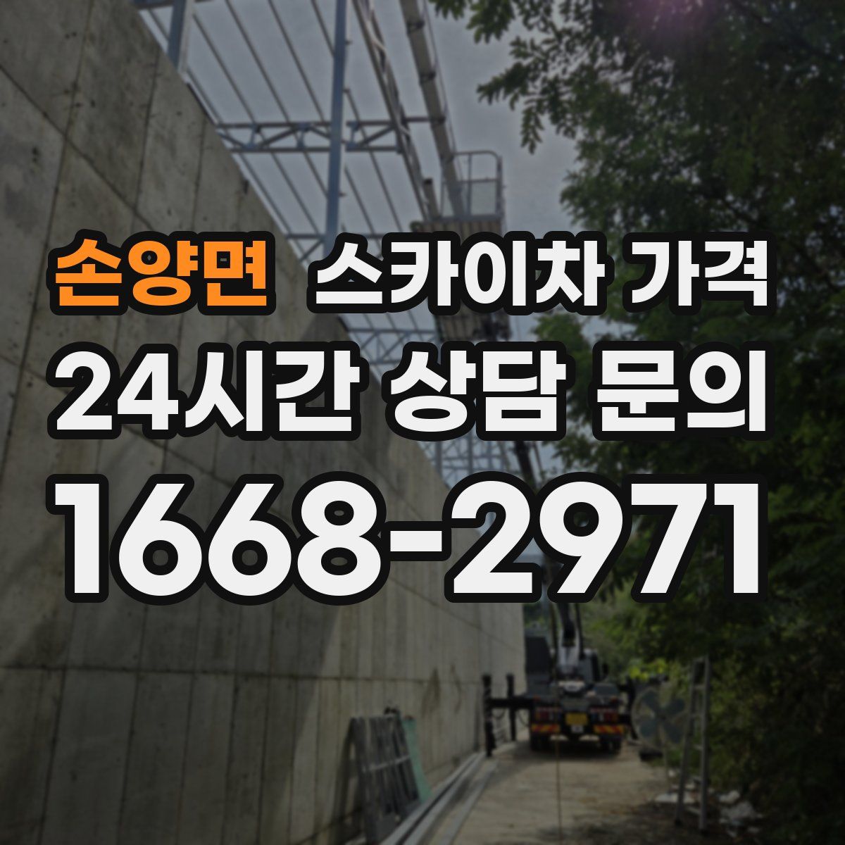 손양면 스카이차 가격