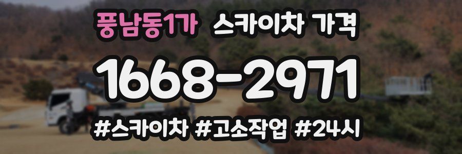 풍남동1가 스카이차 가격