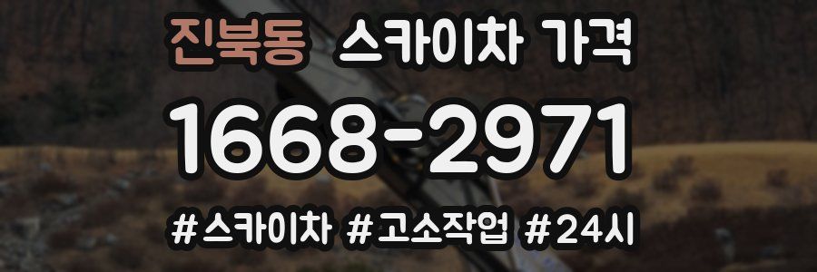 진북동 스카이차 가격