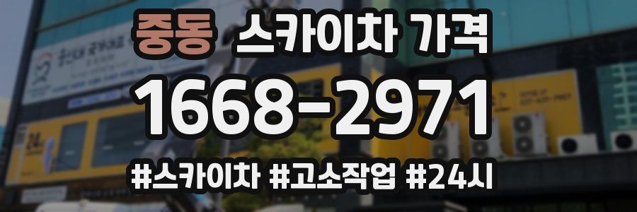 중동 스카이차 가격