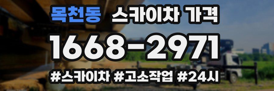 목천동 스카이차 가격