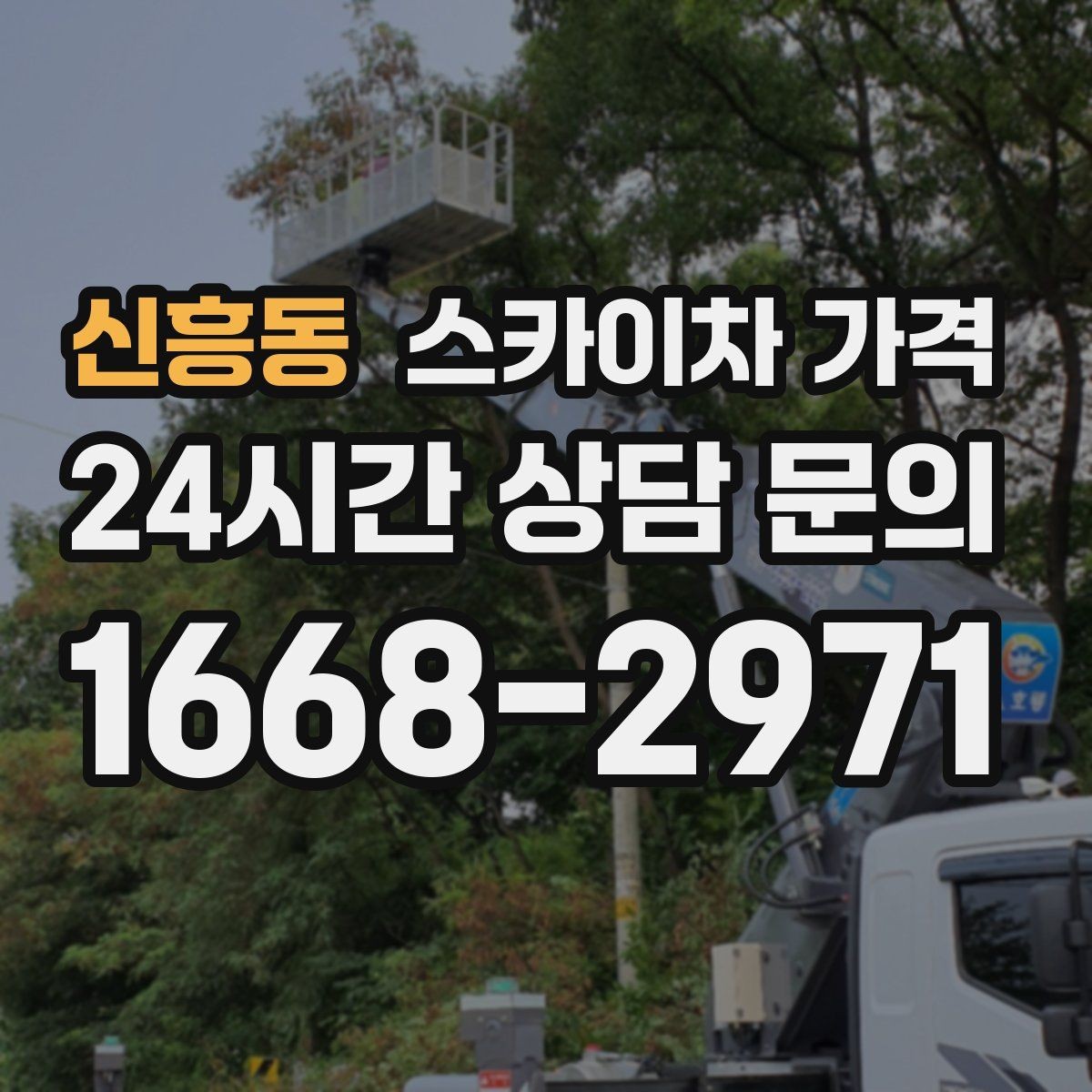 신흥동 스카이차 가격 강풍 예보가 있으면 일정이 바뀌는 이유