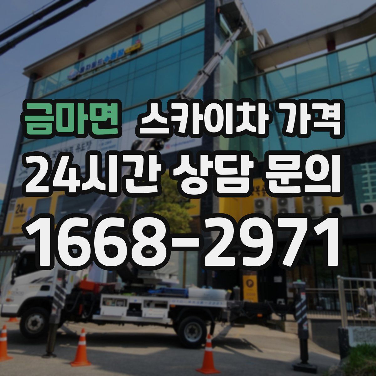 금마면 스카이차 가격