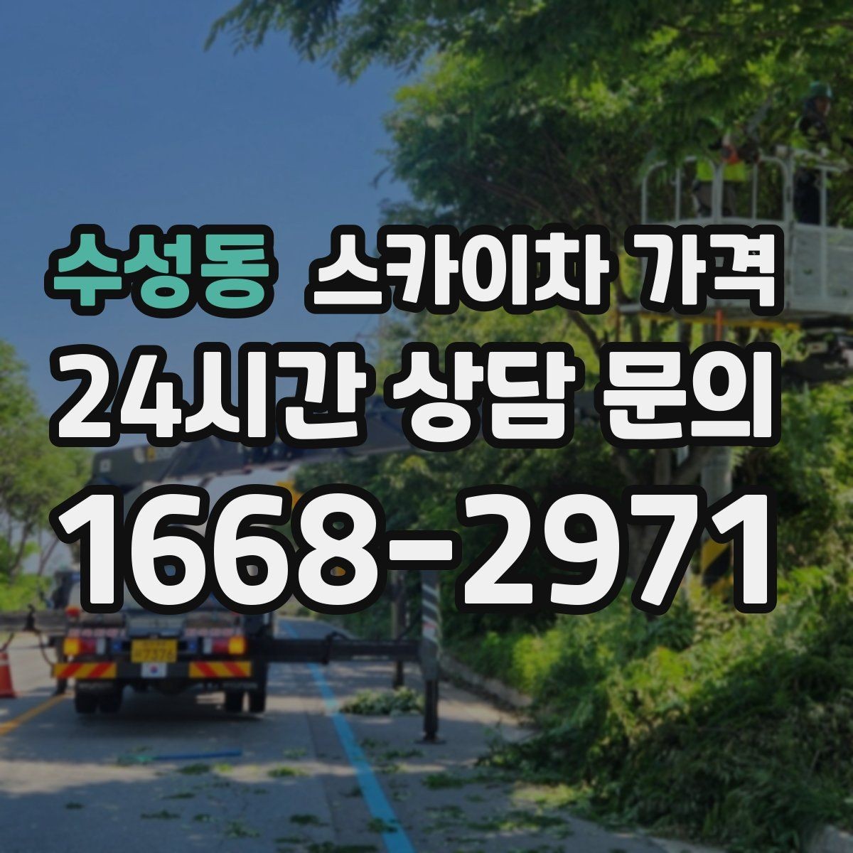 수성동 스카이차 가격 한 지점 작업과 여러 지점 작업의 차이