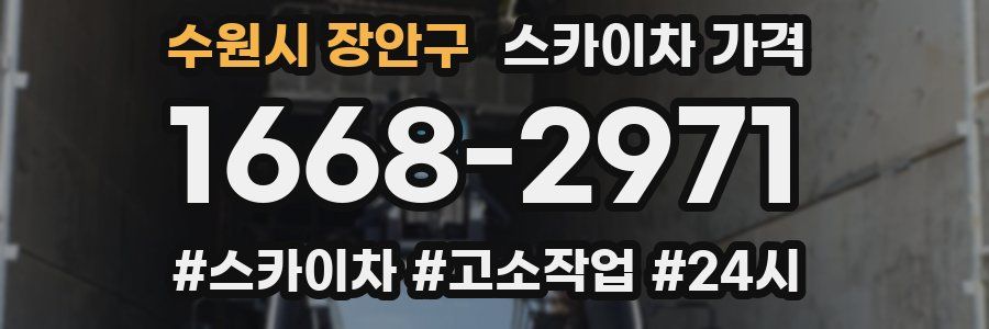 수원시 장안구 스카이차 가격