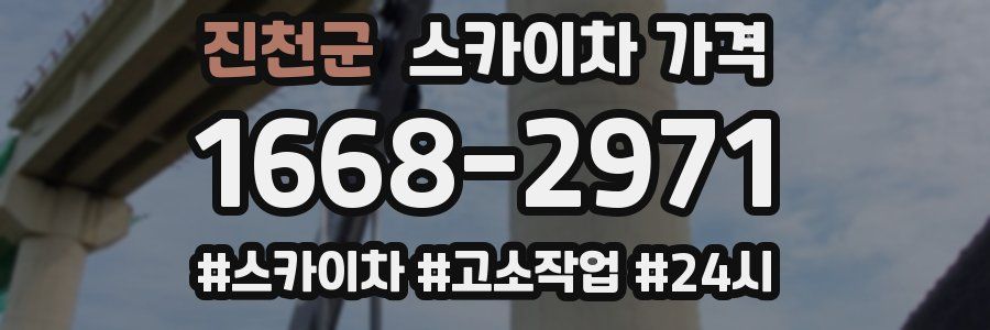 진천군 스카이차 가격