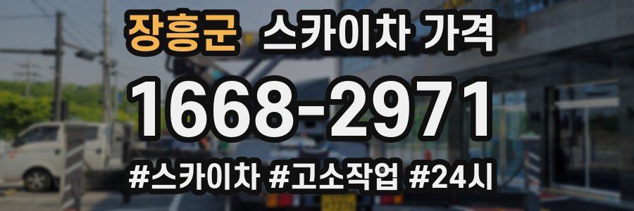 장흥군 스카이차 가격