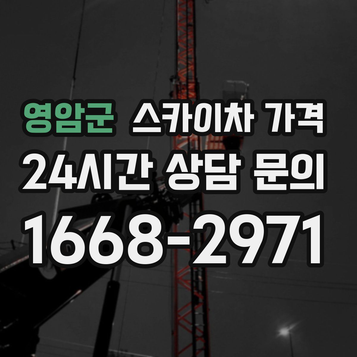 영암군 스카이차 가격