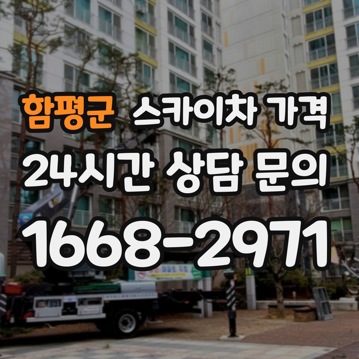 함평군 스카이차 가격