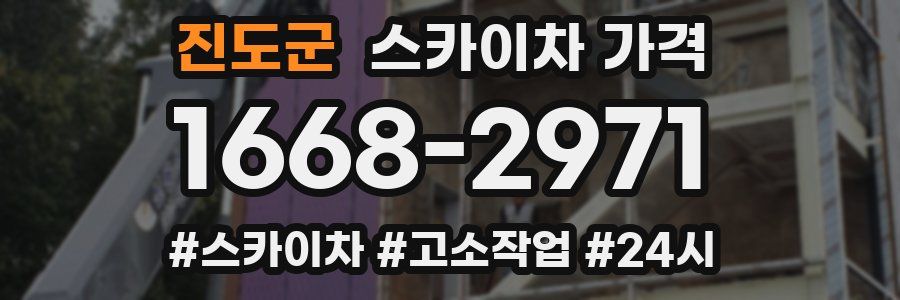 진도군 스카이차 가격