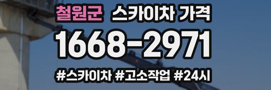 철원군 스카이차 가격