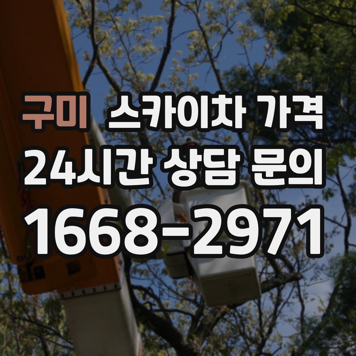 구미 스카이차 가격 야간 작업 시 조명 확보가 비용에 미치는 영향