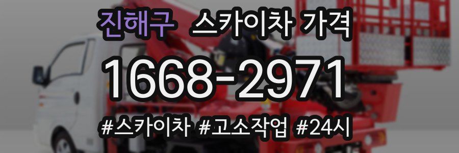 진해구 스카이차 가격