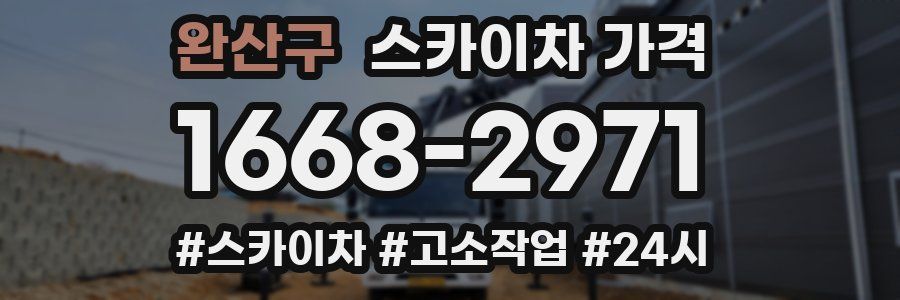 완산구 스카이차 가격