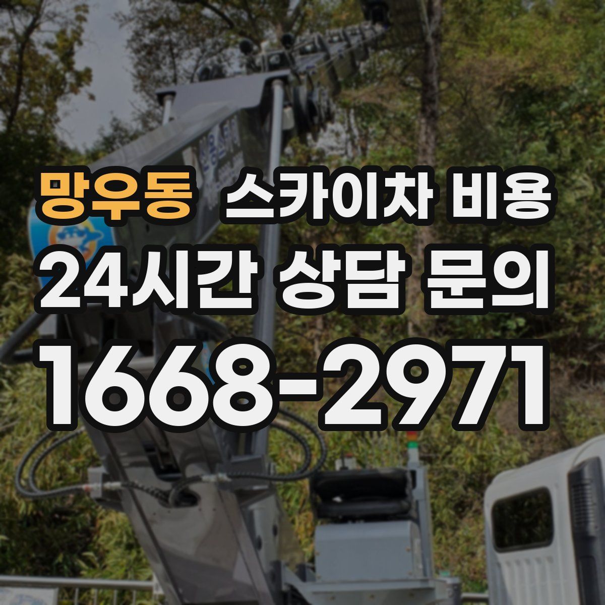 망우동 스카이차 비용