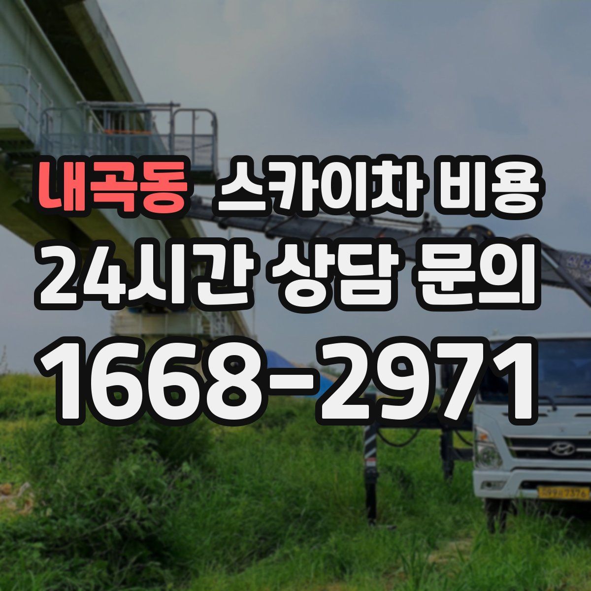 내곡동 스카이차 비용