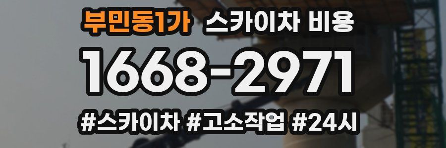 부민동1가 스카이차 비용