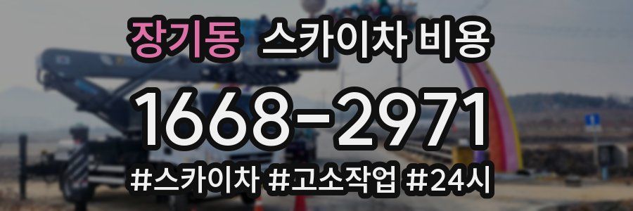 장기동 스카이차 비용