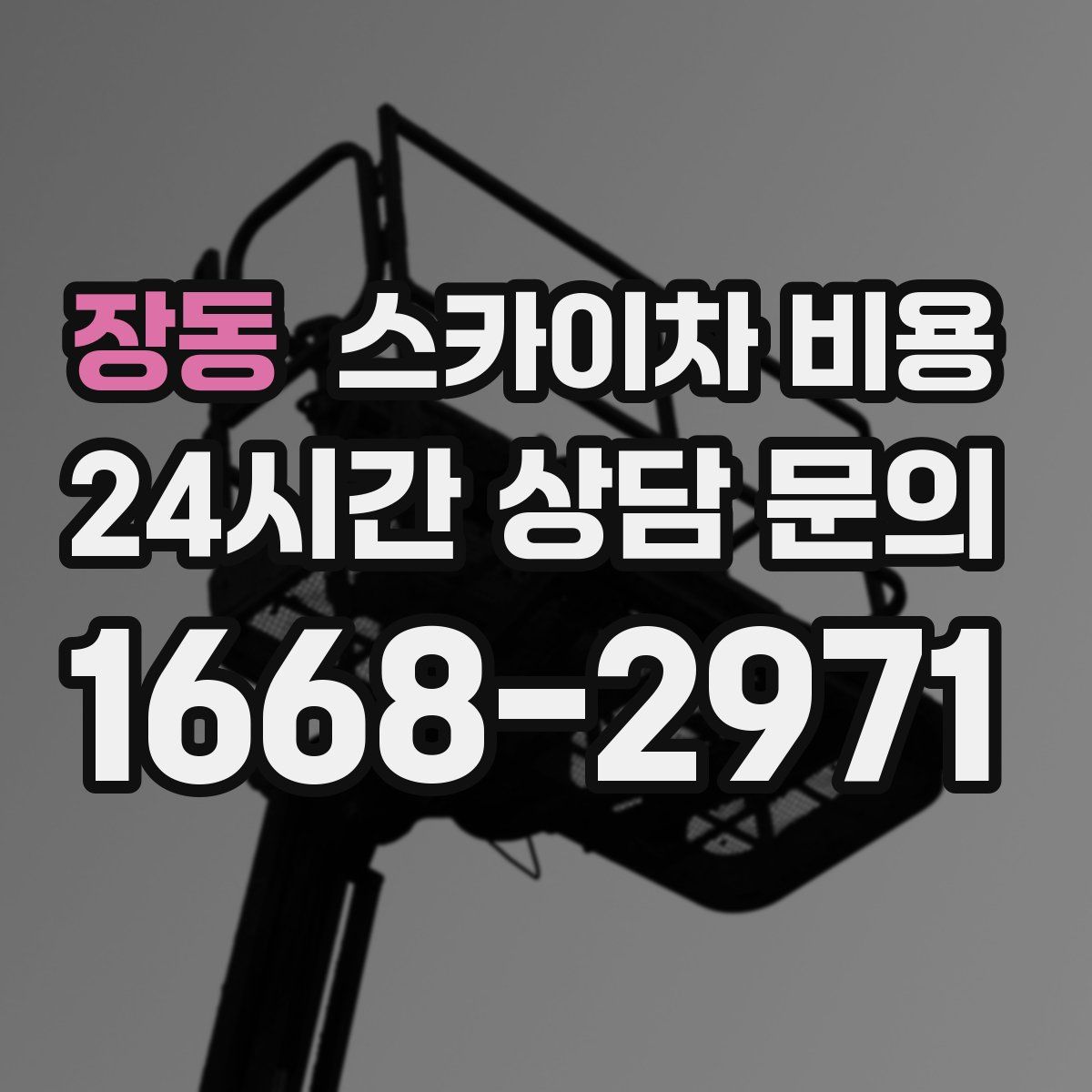 장동 스카이차 비용