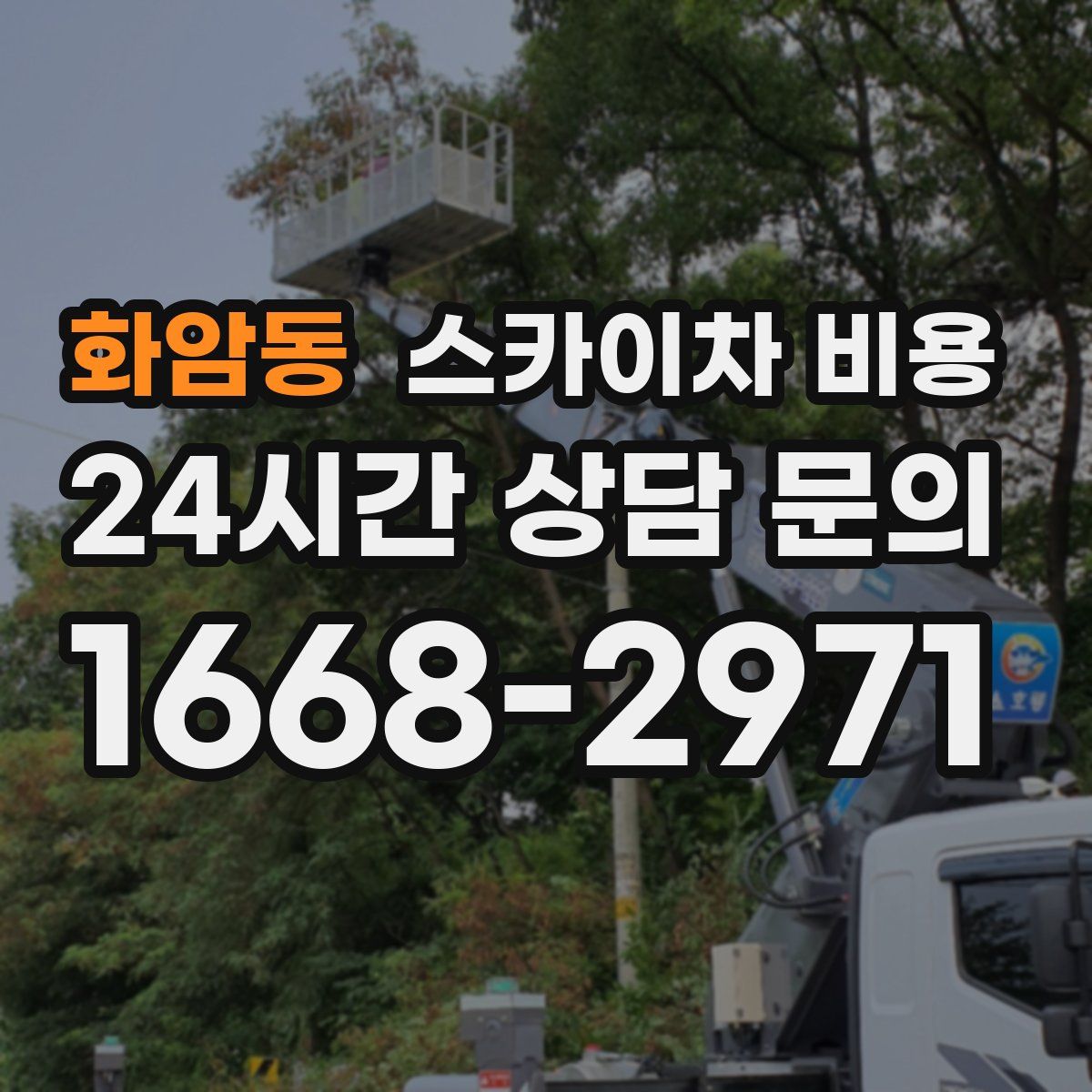 화암동 스카이차 비용