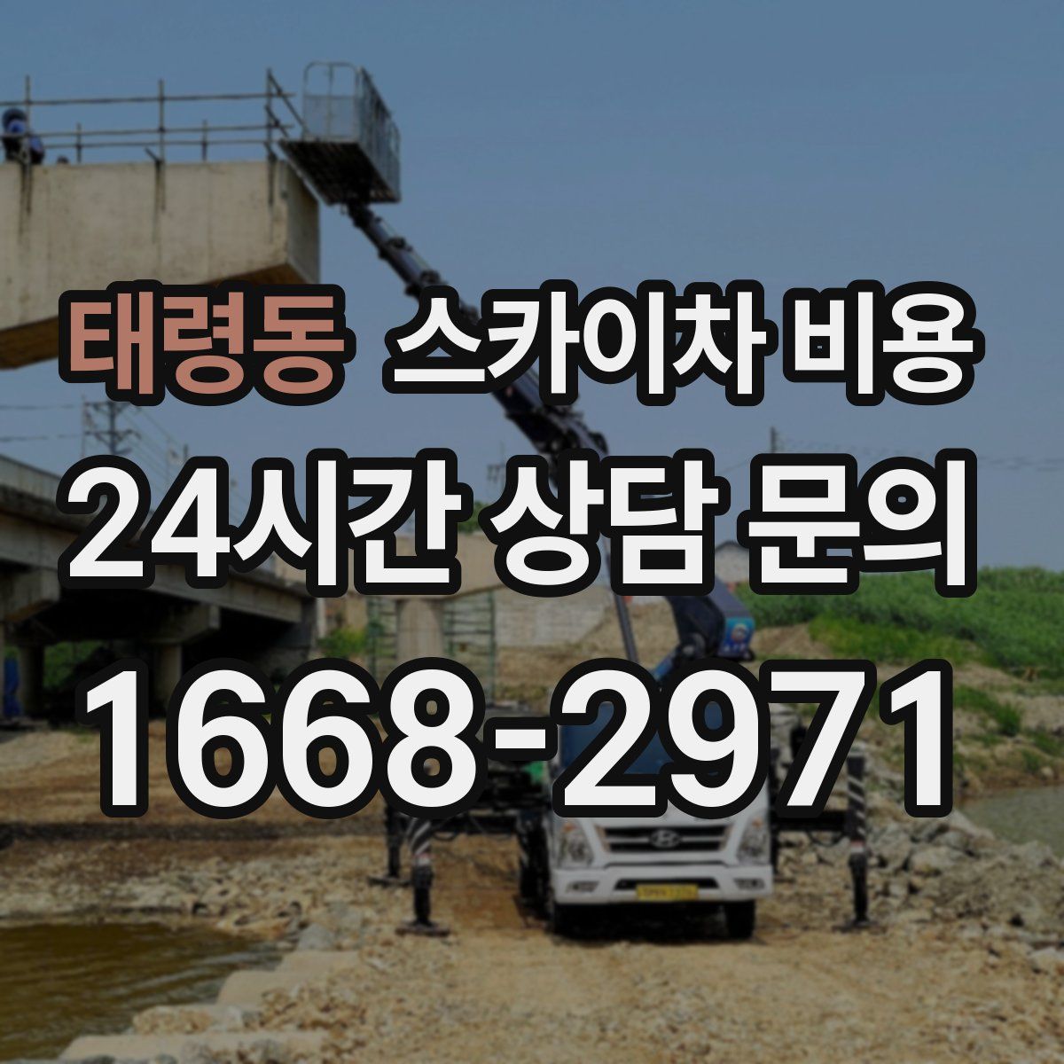 태령동 스카이차 비용